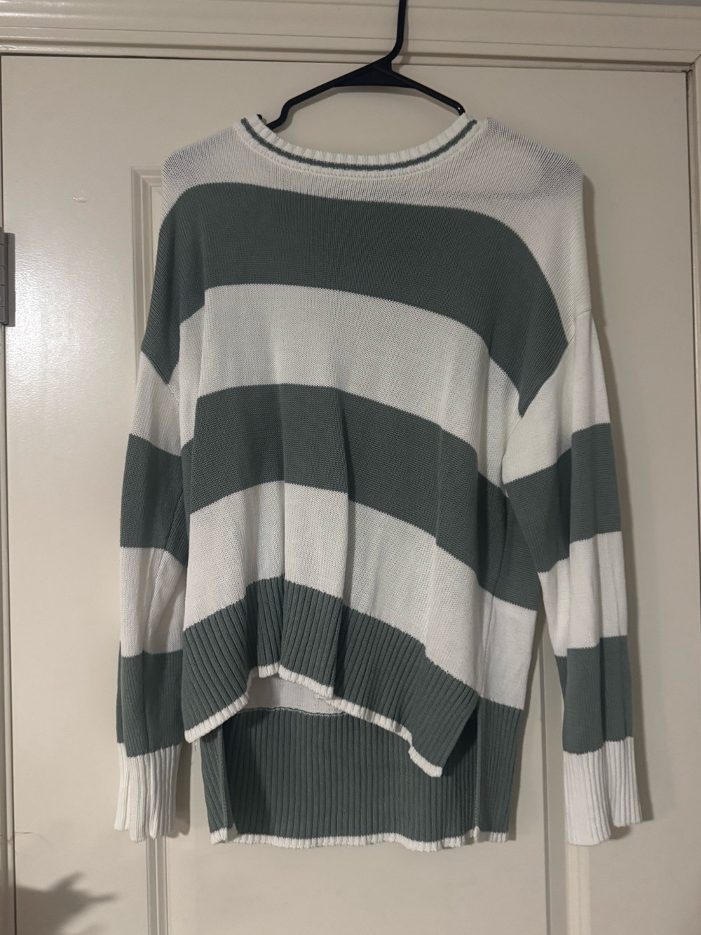 Vigoss Wide-Stripe Crewneck Sweater!